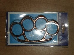 shiny copper knuckle buckles kn02co