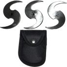 yin yang boomerang throwing stars set tk7