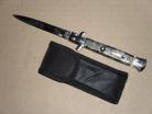 8.75" zombie apocalypse switchblade stiletto green gbs012cmma